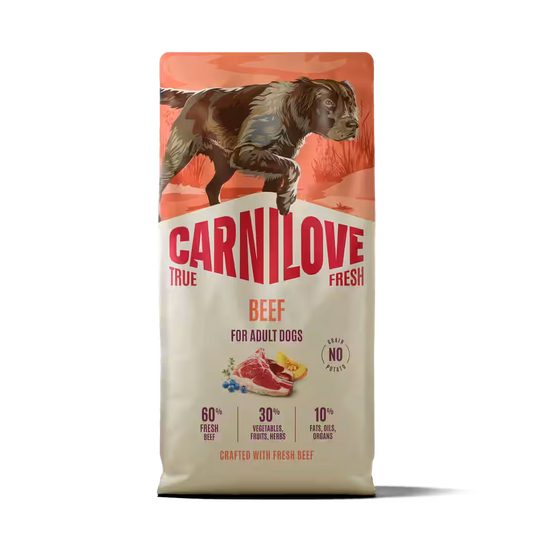 Carnilove True Fresh Beef Adult – с 60% прясно говеждо 1.5 kg