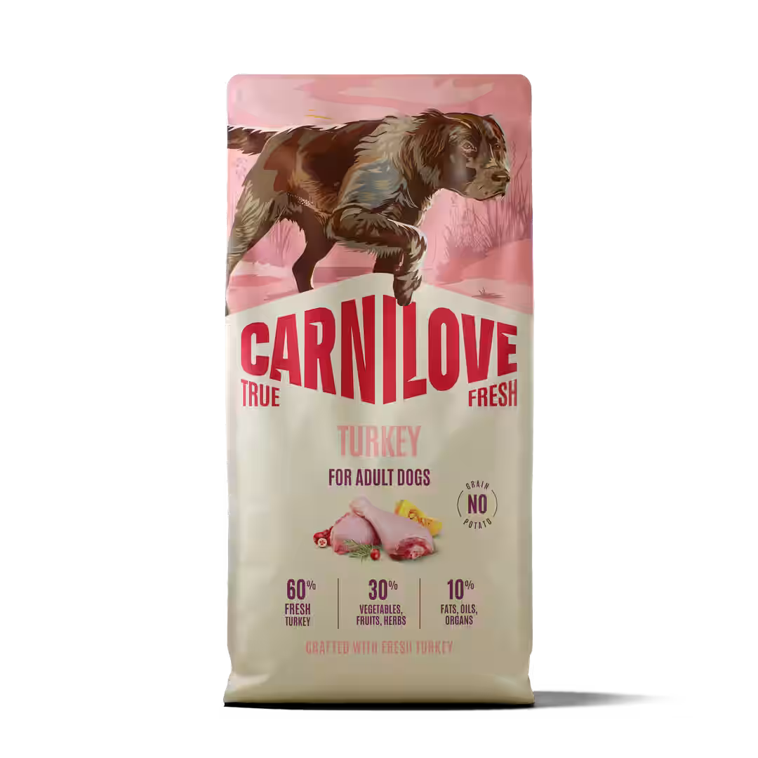 Carnilove True Fresh Turkey Adult – с 60% прясна пуйка 1.5 kg