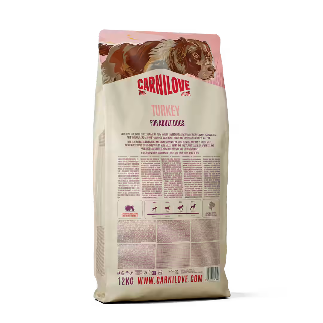 Carnilove True Fresh Turkey Adult – с 60% прясна пуйка 1.5 kg