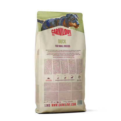 Carnilove True Fresh Duck – с 60% прясна патица за кучета от малки породи 1,5 kg