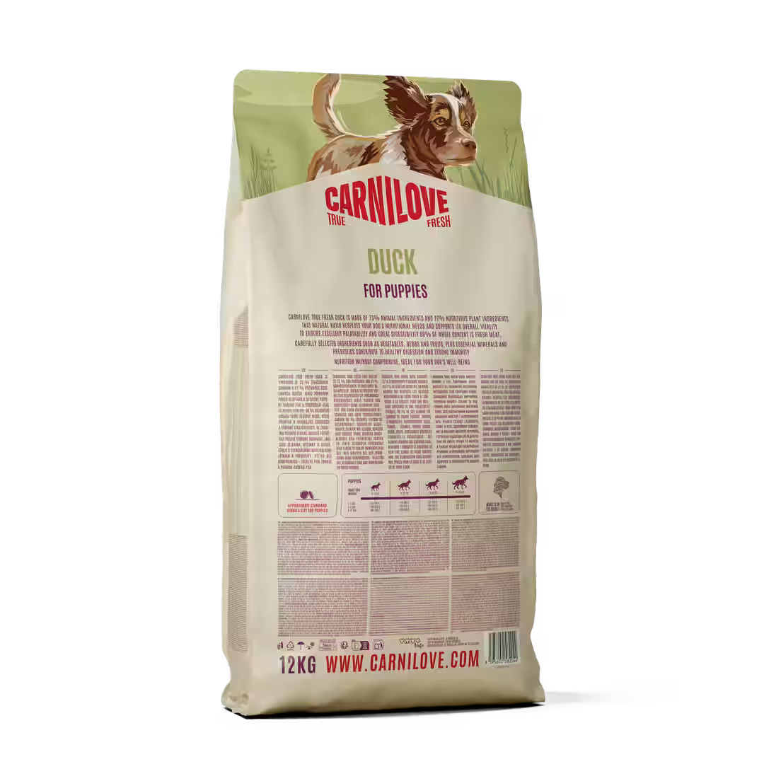 Carnilove True Fresh Duck Puppy – с 60% прясна патица 1.5 kg