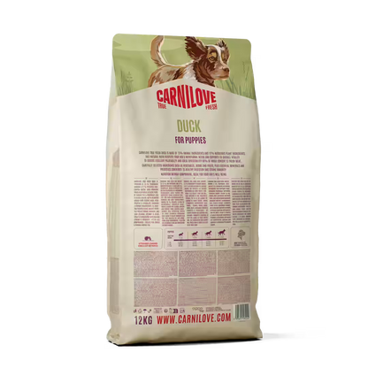 Carnilove True Fresh Duck Puppy – с 60% прясна патица 1.5 kg