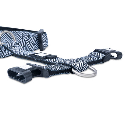 Нагръдник за куче Max & Molly H-Harness – Mykonos Black