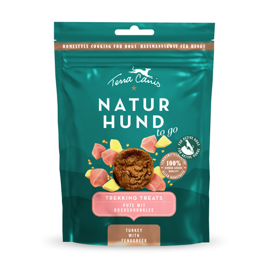 Terra Canis Trekking Treats с пуешко – лакомство за кучета, 50 г