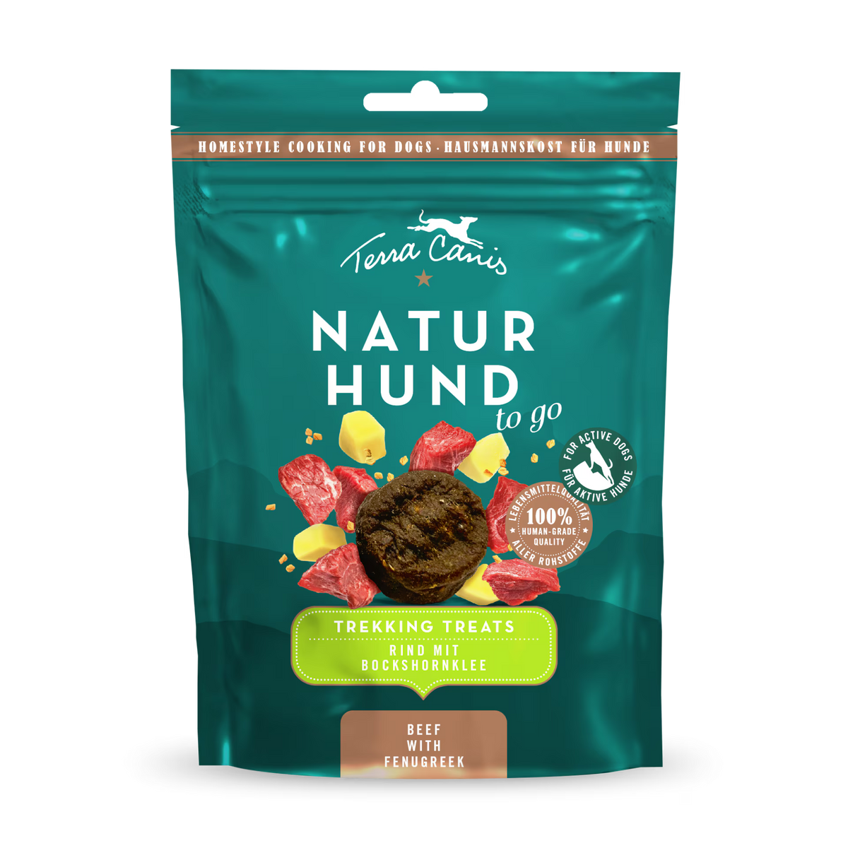 Terra Canis Trekking Treats с говеждо – лакомство за кучета, 50 г