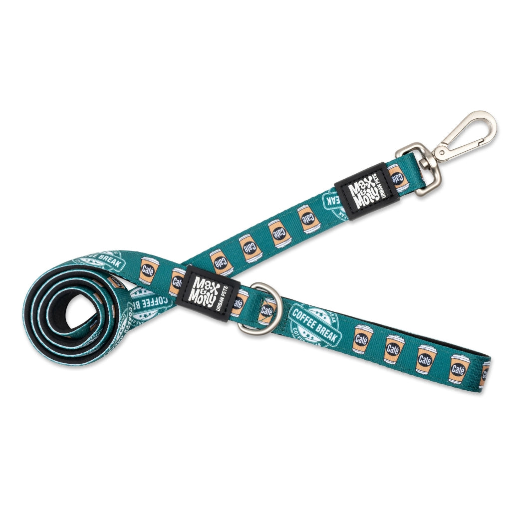 Повод за куче Max &amp; Molly Short Leash – Coffee Breaк