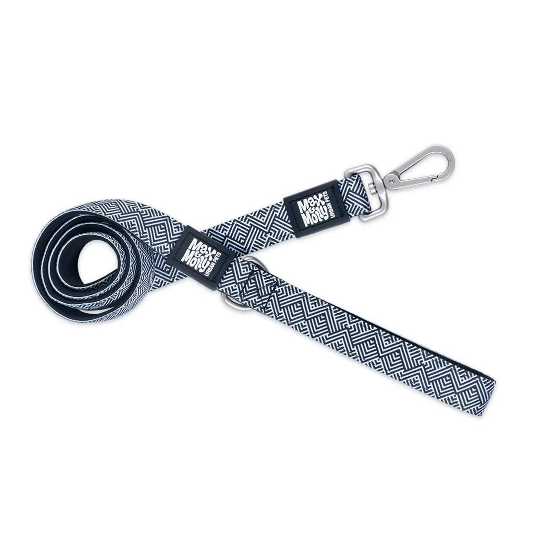 Повод за куче Max & Molly Short Leash – Mykonos Black