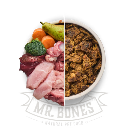 Mr. Bones AIR-DRIED FOOD с пуешко – натурална сушена храна за кучета 450 g
