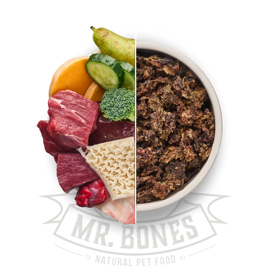 Mr. Bones AIR-DRIED FOOD с говеждо – натурална сушена храна за кучета 450 g