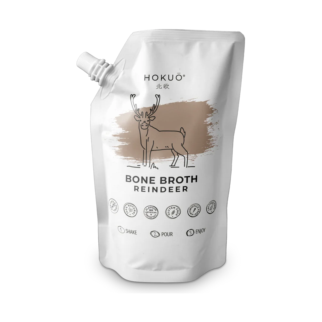 Бульон от кости на северни елени Hokuō® 400 ml
