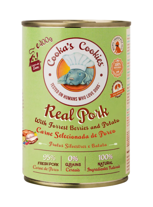 Истинско свинско с горски плодове и картофи - Cooka's Cookies