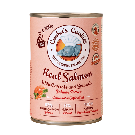 Истинска сьомга с моркови и спанак -Cooka's Cookies