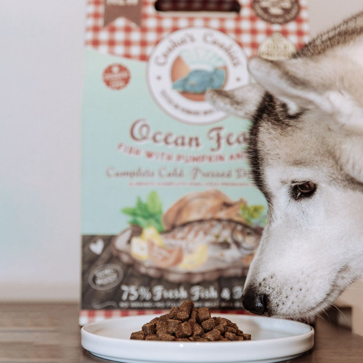 Студено пресована храна за кучета Ocean Feast - Cooka's Cookies