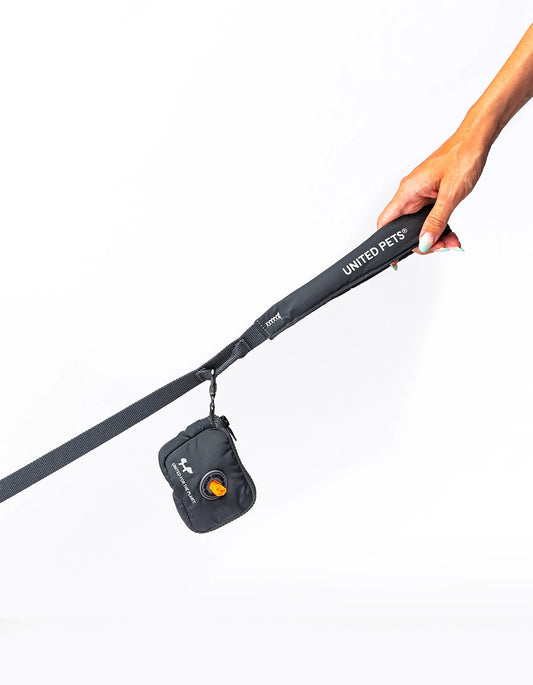Unaited Pets – CityLife Soft Leash Подплатен повод за кучета – Anthracite Grey