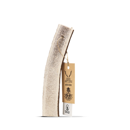 Mr.Bones Натурално разполовено еленово рогче за кучета S (25-50g)