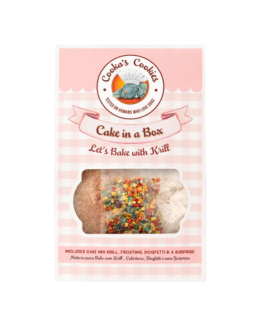 Торта за кучета с крил – Cake in the Box (направи си сам)