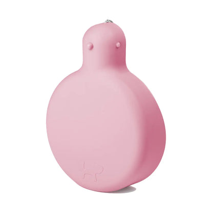 Unaited Pets – Pingui Designer Travel Bottle – Dove, Antique Pink & Green Дизайнерска бутилка за вода за кучета с drip-proof клапан