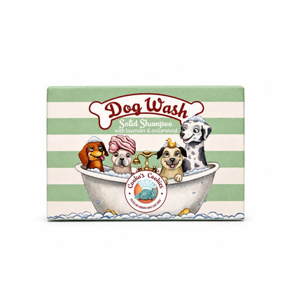 Cooka's Cookies DOG Wash – 100% Натурален Твърд Шампоан за Кучета