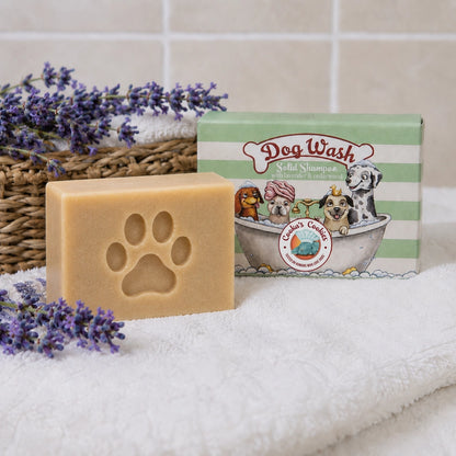 Cooka's Cookies DOG Wash – 100% Натурален Твърд Шампоан за Кучета