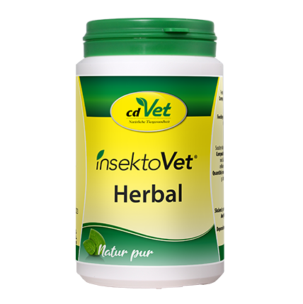 InsektoVet Herbal – Натурална хранителна добавка срещу кърлежи и паразити 100г