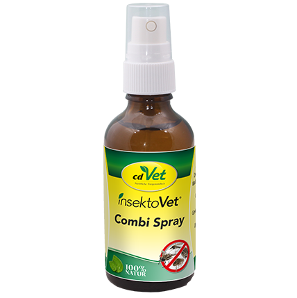 InsektoVet Combi Spray – Натурален спрей против кърлежи, бълхи и комари 50мл.