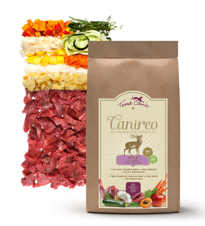 Terra Canis Canireo с дивеч – сушена храна за кучета, 1 кг