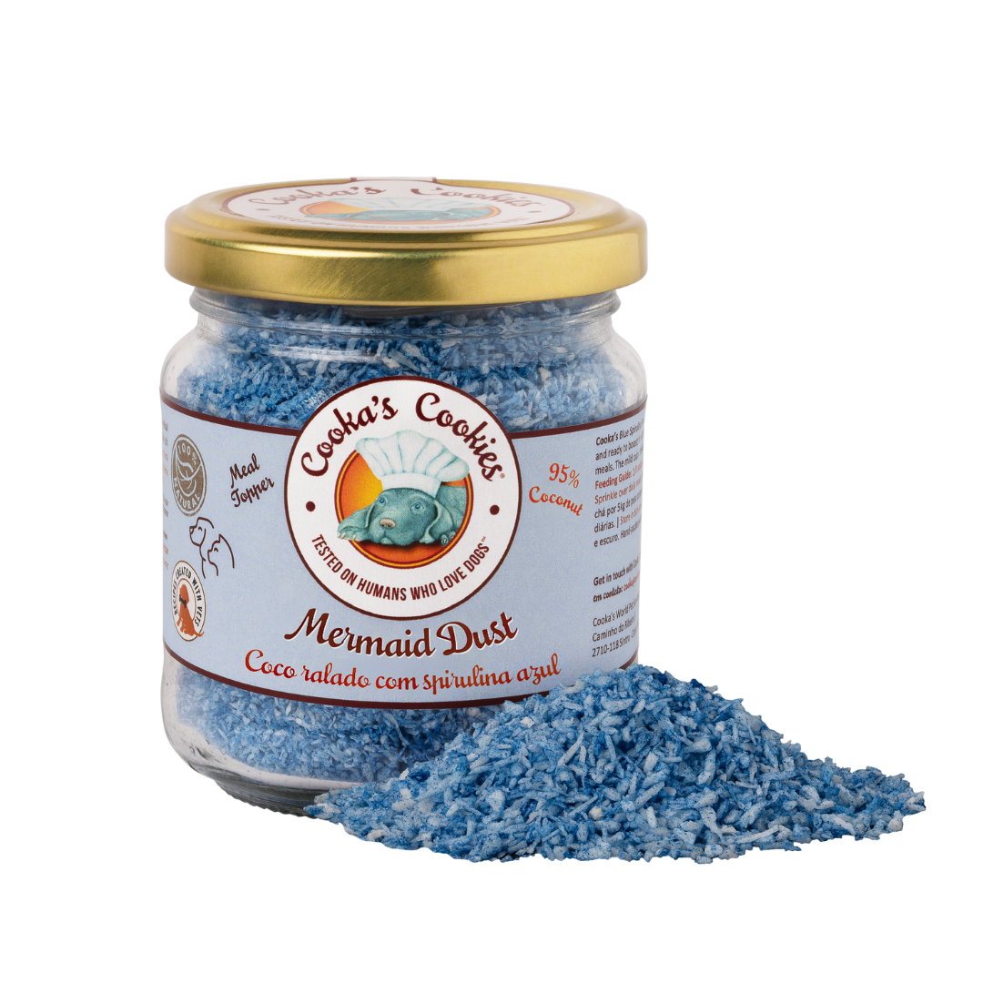 Суперхрана с кокос и синя спирулина за кучета - Cooka's Cookies