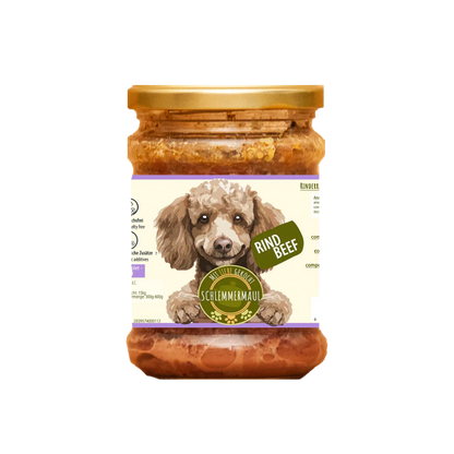 Schlemmermaul Rinderragout – пълноценна мокра храна за кучета с говеждо, 200 г