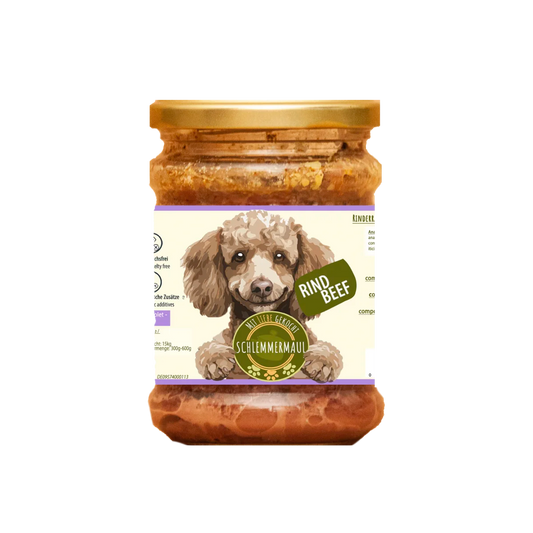 Schlemmermaul Rinderragout – пълноценна мокра храна за кучета с говеждо, 200 г
